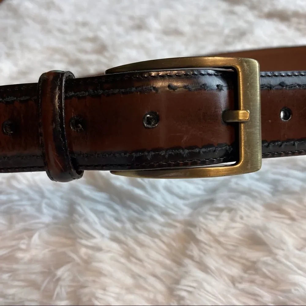 Brighton Brown Leather Belt